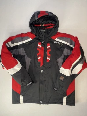 Spyder Ski Jacket XL Web Liner Dermizax-EV Waterproof Hooded Snowboarding  - Image 1 of 4