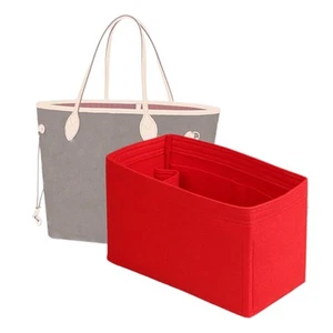 Purse Organizer Insert for Handbags,Felt Bag Organizers Fit Tote Neverfull MM... - Picture 1 of 6