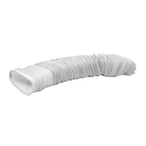 PVC Flessibile Piatto Canale 220mm x 55mm Asciugatrice Tubo Cappa Ventola Tubo - Picture 1 of 1