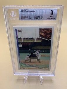 1994 Topps - Gold #180 George Brett Beckett 9 Mint