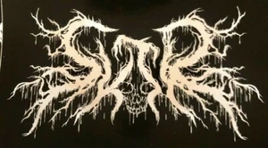 Skeleton Toucher-SKTR Car/Motorcycle/Guitar Amp Sticker Decal-Gothic/Skull/Black - Bild 1 von 4