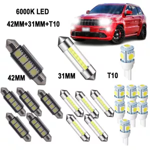 For Mitsubishi Lancer 2007-2020 Interior Plate Parkers LED 20Pcs Kit - Picture 1 of 11