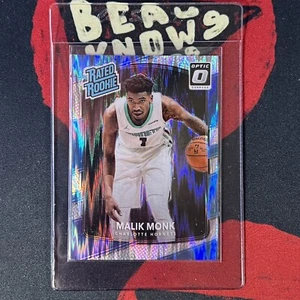 Malik Monk 2017-18 Optic Shock Prizm Rated Rookie RC Prizm No. 190 - Picture 1 of 2