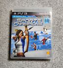 Sports Champions Playstation 3 Ps3 Y-Fold Tested With Instructions Ps Move
