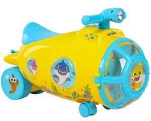 KIDS RIDE ON TOY Toddlers Baby Shark Sit Submarine Age 1.5-3 Years - Picture 1 of 12