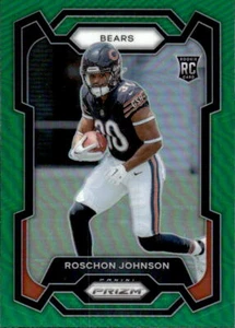 2023 Panini Prizm Roschon Johnson #314 Green - Picture 1 of 2