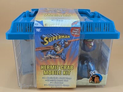 Superman Ermitaño Cangrejo 2006 Kit Móvil Diorama Acuario Conchas Arena DC - Totalmente Nuevo Foto 1 de 4