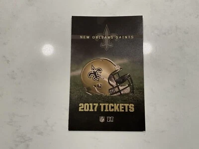 New Orleans Saint Season Tickets 2017 - Image 1 of 2