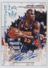 2022 Panini Court Kings Impressionist Ink Ruby /49 Antawn Jamison #II-AJS Auto