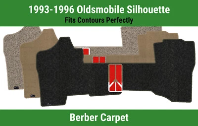 Lloyd Berber Front Mat for '93-96 Oldsmobile Silhouette w/Oldsmobile Emblem Red - Image 1 of 4