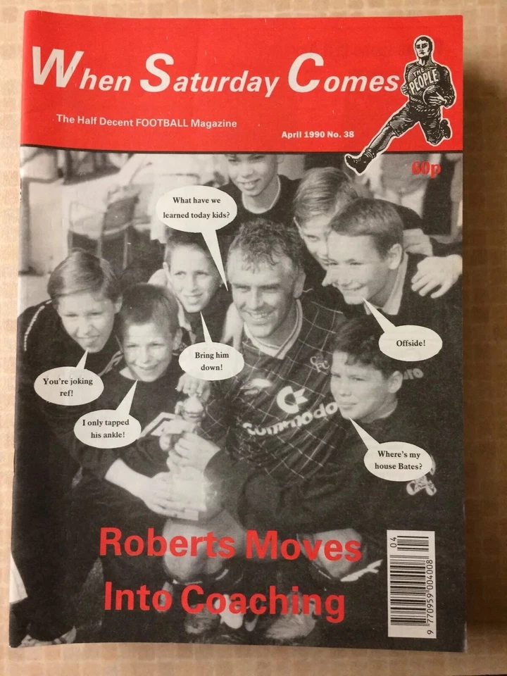 When Saturday Comes April 1990 #38 Wolves, Fulham, Franz Carr, BARNET, UNREAD. - Image 1 of 1