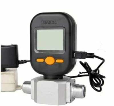 Professional 200L/min Digital Protable Gas Air Nitrogen Oxygen Flow Meter MF5712 - Image 1 of 4