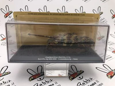 DIE CAST 1/72 TANK " JAGDPANTHER (SD.KFZ. 173) LUXEMBOURG - 1944 " - Immagine 1 di 2