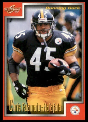 1999 Score #111 Chris Fuamatu-Ma'afala Pittsburgh Steelers Football Card - Image 1 of 2