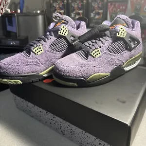 Air Jordan 4 Retro Canyon Purple New Womens Sz 11 OG box π₯π₯π₯π₯ - Picture 1 of 7