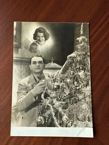 Foto de Navidad de Edward G. Robinson 1933 - Imagen 1 de 4