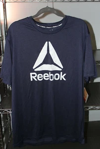 Herren T-Shirt Größe XL - Reebok Dominator Navy Heather - Bild 1 von 2