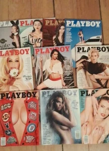 Playboy Magazine Full Year 2014 Issues With Centerfolds.                lot15 - Picture 1 of 1