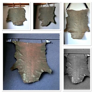 Old Western, Leather Lambskin (0.7-0.8mm 2oz) Distressed Antique Finish. - Picture 1 of 7