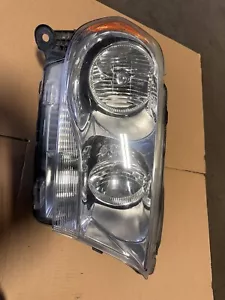 FOR 2011-2013 DODGE DURANGO CHROME HOUSING PASSENGER SIDE HEADLIGHTS - Picture 1 of 5