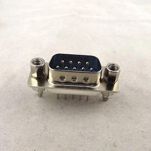 1x D-SUB DB9 9Pin Male DP9 2 Rows Straight DIP PCB Solder Type Connector Adapter - Picture 1 of 11