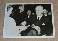 President Edvard Beneš Czechoslovakia  Press Photo VTG vintage Original Rare