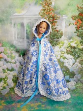 ABITO VESTITO PER BARBIE MANTELLO DA PRINCIPESSA