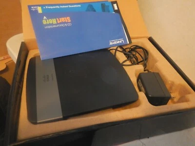Linksys E2500 Advanced Dual-Band Wireless-N WIFI 4 Port Router Module Mint in bo - Image 1 of 3