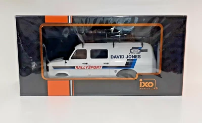 MODELLINO CAMION 1:18 IXO VAN FURGONE FORD TRANSIT MK2 1979 AUTO RALLY DIE CAST - Immagine 1 di 4
