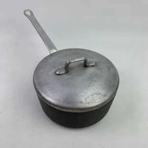 Magnalite GHC Professional 1 Quart Aluminum Sauce Pan with lid USA  - Picture 1 of 6