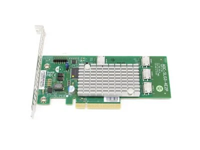 Tarjeta controladora adaptador interno NVMe HB Supermicro AOC-SLG3-4E2P QuadPort HP Foto 1 de 4