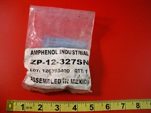 Inserto de conector circular Amphenol ZP-12-327SN 3 pines ZP 12 327 SN pluma nuevo - Imagen 1 de 3