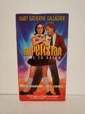 Superstar Dare to Dream (VHS, 2000) Mary Katherine Gallagher Will Ferrell Foto 1 de 3