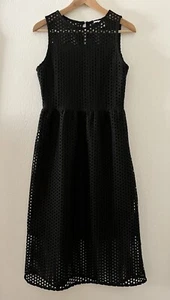 Vestido midi sin mangas H&M negro de cóctel/fiesta talla 10 AU - Imagen 1 de 10
