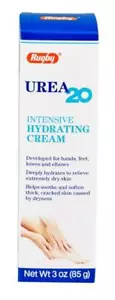 RUGBY UREA 20 INTENSIVE HYDRATING CREAM, 3 OZ - Picture 1 of 1
