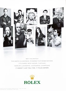 ROLEX WATCH MAGAZINE promo ad #036  ORIGINAL 2013  "NOT A WATCH" - Picture 1 of 1