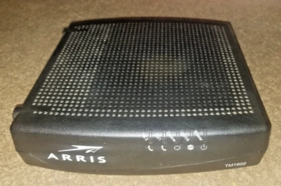 ARRIS TOUCHSTONE TM1602A TELEPHONY CABLE MODEM 16x4 DOCSIS 3.0 - Image 1 of 4
