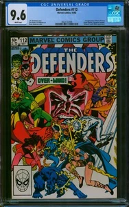 Defenders #112 ❄️ CGC 9.6 White ❄️ 1st App of Power Princess! Marvel Comic 1982 - Bild 1 von 2