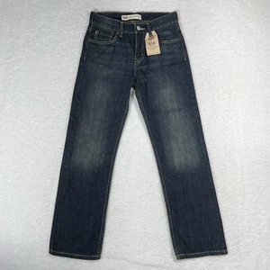 Jeans dritti Levis 514 27x27 14REG lavaggio medio nuovi con etichette (26,5x26,5) - Foto 1 di 10