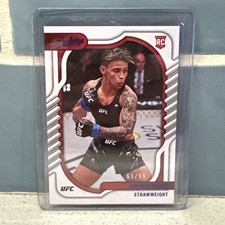 2023 Panini Chronicles UFC Absolute - Amanda Lemos - Blue #/99 - Rookie RC #121