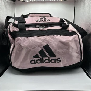 Adidas Pink and Black Duffle / Gym Bag - Good Condition - Some Wear - Picture 1 of 14