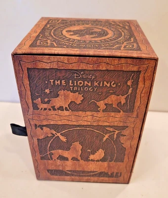 The Lion King Trilogy Blu-ray/DVD, 3D, 2011, 8 Disc Set 3 Movie Collection Boxed - Image 1 of 4