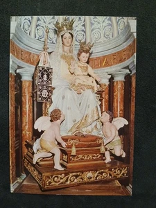 Haifa, Stella Maris Monastery, Statue of the Madonna Vintage Postcard - Picture 1 of 2