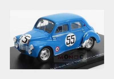1:43 Spark Renault 4Cv 1063 #55 24H Le Mans 1952 J.Lecat H.Senfftleben S5226 Mod - Immagine 1 di 2