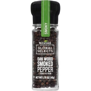 McCormick Gourmet Global Selects Oak Wood Smoked Pepper from Vietnam, 1.76 oz - Picture 1 of 8