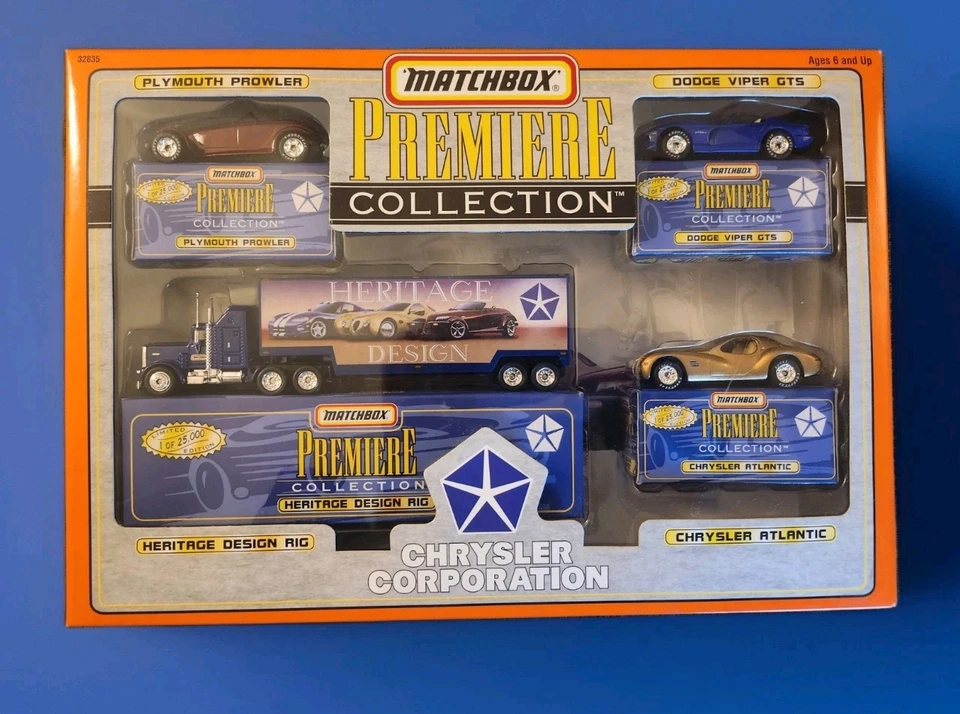 Matchbox Z93 Premiere Collection Chrysler Corporation 1997 SEALED 32835 - Image 1 of 2