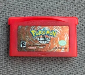 Pokemon: Versión FireRed Nintendo Game Boy Advance 2004 Auténtico Solo Cartucho - Imagen 1 de 6