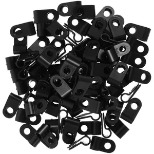 200 Pcs Cable Clamp Sorter Led Light Clips Electric Wall for Cables - Afbeelding 1 van 12