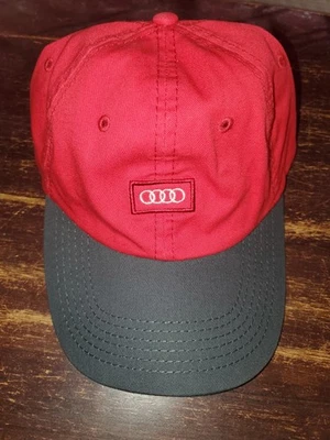 Gorra de béisbol Audi Symbol OS roja 100 % algodón Foto 1 de 4