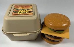 vtg Play Food Fisher Price McDonald's Big Mac 1988 80s - Picture 1 of 10